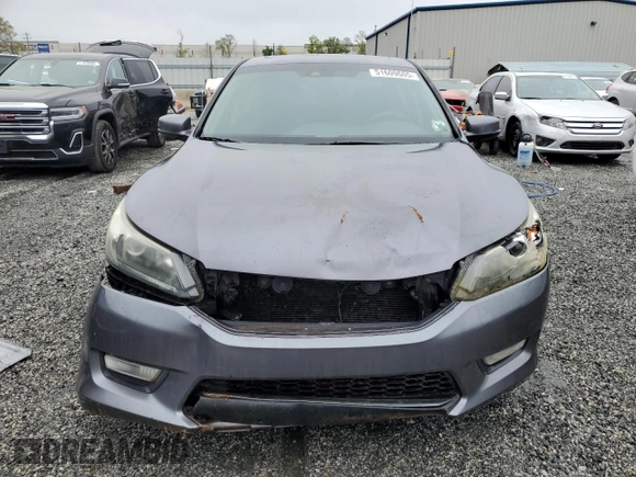 2013 Honda Accord EX-L with VIN 1HGCR2F80DA095690, listed as a Copart auction lot 51609605 with 225,954 mi miles and Salvage Title. Bid and sale history available at DreamBid. Image 5.