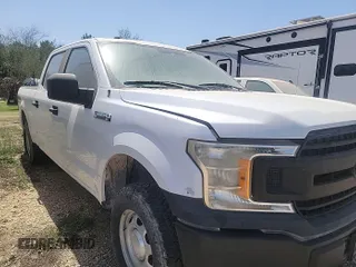 2018 Ford F-150 XL with VIN 1FTFW1E55JKE02878, listed as a IAAI auction lot 42548209 with 158,272 mi miles and . Bid and sale history available at DreamBid. Image 1.
