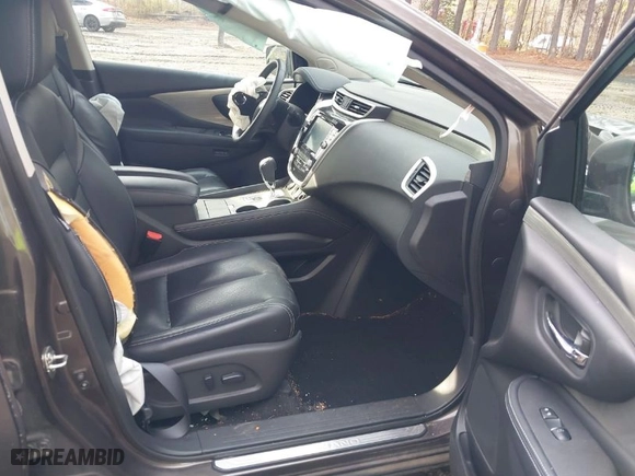 2016 Nissan Murano S with VIN 5N1AZ2MH6GN132159, listed as a IAAI auction lot 41470522 with 140,313 mi miles. Bid and sale history available at carsss.com. Image 5.