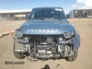 2025 Land Rover Defender S with VIN SALEJ7EXXS2358756, listed as a Copart auction lot 58084165 with 10,919 mi miles and Salvage title. Bid and sale history available at DreamBid. Image 5.
