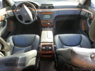 2004 Mercedes-Benz S-Class 4.3L with VIN WDBNG70JX4A387464, listed as a Copart auction lot 85808764 with 103,195 mi miles and Salvage Title. Bid and sale history available at carsss.com. Image 8.