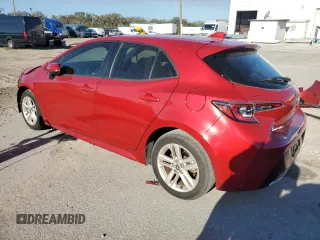 2021 Toyota Corolla Hatchback SE with VIN JTND4MBE6M3120200, listed as a Copart auction lot 78694934 with 45,571 mi miles and Non Repairable. Bid and sale history available at carsss.com. Image 2.