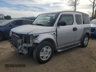2005 Honda Element LX with VIN 5J6YH18305L015727, listed as a Copart auction lot 46075265 with 200,411 mi miles and Salvage Title. Bid and sale history available at DreamBid. Image 1.