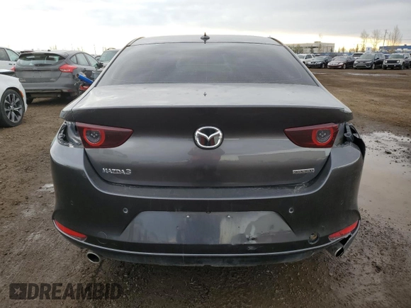 2019 Mazda 3 Preferred with VIN 3MZBPADM8KM103610, listed as a Copart auction lot 79727854 with 95,853 mi miles and Salvage Title. Bid and sale history available at DreamBid. Image 6.