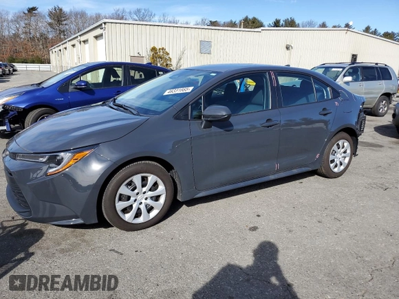 2024 Toyota Corolla LE with VIN 5YFB4MDE1RP117860, listed as a Copart auction lot 46331665 with 8,446 mi miles and Non Repairable. Bid and sale history available at carsss.com. Image 1.