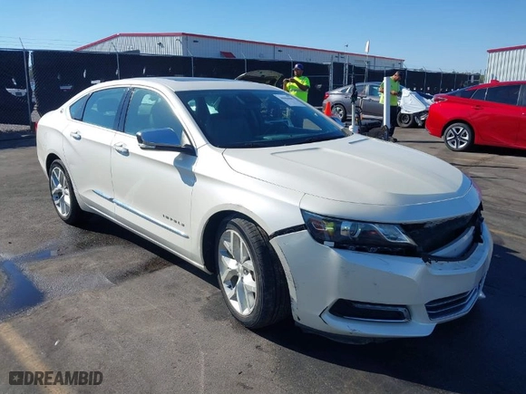 2014 Chevrolet Impala LTZ with VIN 2G1155S32E9206212, listed as a IAAI auction lot 40686005 with 76,750 mi miles. Bid and sale history available at carsss.com. Image 1.