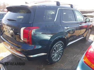 2024 Hyundai Palisade Calligraphy z VIN KM8R7DGE3RU656156, wystawiony jako IAAI lot #41630992 z przebiegiem 26 506 mil mil oraz . Historia ofert i sprzedaży dostępna na DreamBid. Obrazek 4.