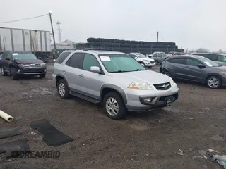 2003 Acura MDX Touring Pkg w/Navigation System with VIN 2HNYD18863H525646, listed as a IAAI auction lot 41951543 with 167,289 mi miles. Bid and sale history available at carsss.com. Image 1.