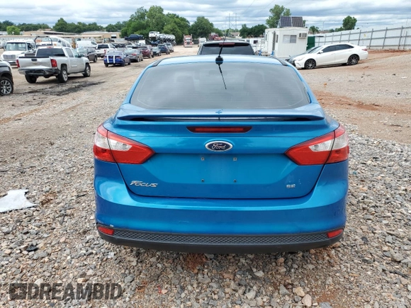 2012 Ford Focus SE z VIN 1FAHP3F29CL312819, wystawiony jako Copart lot #58964725 z przebiegiem 145 379 mil mil oraz Szkoda całkowita • Salvage title. Historia ofert i sprzedaży dostępna na DreamBid. Obrazek 6.