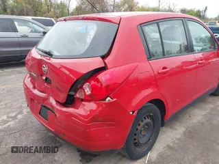 2007 Nissan Versa 1.8 S with VIN 3N1BC13EX7L364889, listed as a IAAI auction lot 42008734 with 147,613 mi miles. Bid and sale history available at carsss.com. Image 6.