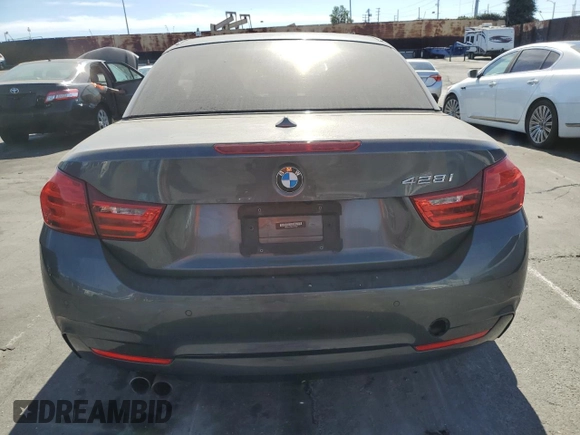 2014 BMW 4 Series 428i with VIN WBA3V7C55EP770804, listed as a Copart auction lot 79122804 with 98,890 mi miles and Salvage Title. Bid and sale history available at DreamBid. Image 6.
