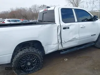2021 Ram 1500 Big Horn with VIN 1C6RRFBG1MN720594, listed as a IAAI auction lot 41683893 with 75,743 mi miles. Bid and sale history available at carsss.com. Image 6.