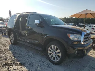 2014 Toyota Sequoia Limited with VIN 5TDKY5G17ES053618, listed as a Copart auction lot 73760564 with 105,561 mi miles and Salvage Title. Bid and sale history available at carsss.com. Image 4.