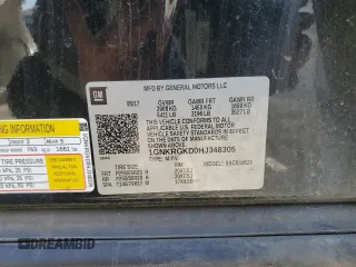 2017 Chevrolet Traverse LT with VIN 1GNKRGKD0HJ348305, listed as a Copart auction lot 46974445 with Not Provided miles and Clean Title. Bid and sale history available at DreamBid. Image 13.