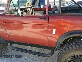 1966 Ford Bronco z VIN U13FL748451, wystawiony jako Copart lot #77091284 z przebiegiem 90 050 mil mil oraz Szkoda całkowita • Salvage title. Historia ofert i sprzedaży dostępna na DreamBid. Obrazek 12.