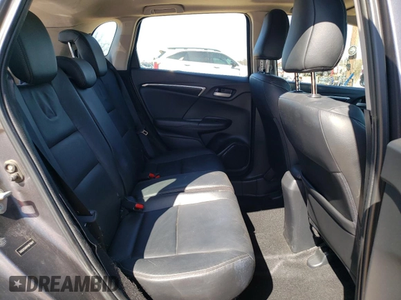 2015 Honda Fit EX-L with VIN 3HGGK5H84FM778647, listed as a Copart auction lot 48582815 with 140,449 mi miles and Salvage Title. Bid and sale history available at carsss.com. Image 10.