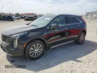 2019 Cadillac XT4 AWD Premium Luxury with VIN 1GYFZDR40KF141030, listed as a Copart auction lot 50176735 with 27,690 mi miles and Salvage Title. Bid and sale history available at carsss.com. Image 1.