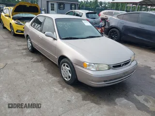 1999 Toyota Corolla VE with VIN 2T1BR12E4XC255182, listed as a IAAI auction lot 42427687 with 187,809 mi miles and . Bid and sale history available at DreamBid. Image 1.