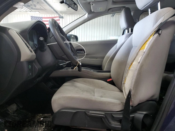 2016 Honda HR-V EX with VIN 3CZRU6H56GM739468, listed as a Copart auction lot 53909365 with 0 mi miles and Non Repairable. Bid and sale history available at carsss.com. Image 7.