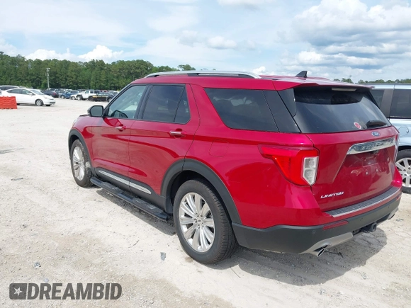 2021 Ford Explorer Limited z VIN 1FMSK7FH4MGB62750, wystawiony jako IAAI lot #42220046 z przebiegiem 46 779 mil mil oraz . Historia ofert i sprzedaży dostępna na DreamBid. Obrazek 3.