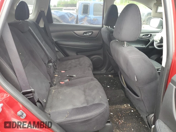 2016 Nissan Rogue SV z VIN JN8AT2MVXGW148617, wystawiony jako Copart lot #57516705 z przebiegiem 166 595 mil mil oraz Szkoda całkowita • Salvage title. Historia ofert i sprzedaży dostępna na DreamBid. Obrazek 10.