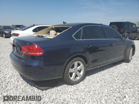 2012 Volkswagen Passat SE с VIN 1VWBH7A35CC020313, выставлен на аукционе Copart как лот 76389584 с пробегом 116 463 миль миль и Чистый • Clean title. История ставок и продаж доступна на DreamBid. Изображение 3.