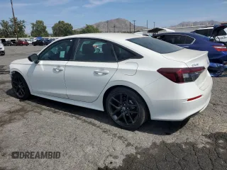 2025 Honda Civic Sport with VIN 2HGFE2F5XSH513833, listed as a Copart auction lot 57674385 with 7 mi miles and Salvage title. Bid and sale history available at DreamBid. Image 2.