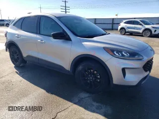 2020 Ford Escape SE Sport Hybrid with VIN 1FMCU9BZ9LUB84221, listed as a Copart auction lot 46195335 with 98,325 mi miles and Salvage Title. Bid and sale history available at DreamBid. Image 4.