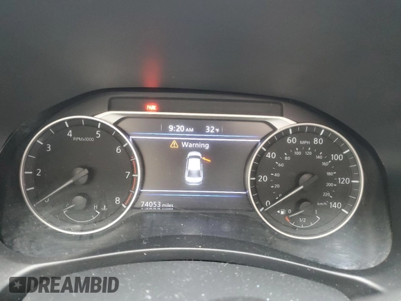 2019 Nissan Altima 2.5 S with VIN 1N4BL4BW8KC178996, listed as a Copart auction lot 86853784 with 74,053 mi miles and Salvage Title. Bid and sale history available at carsss.com. Image 9.