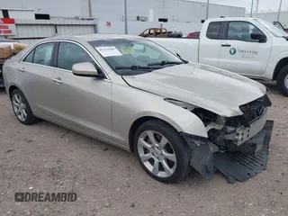2014 Cadillac ATS Standard AWD with VIN 1G6AG5RX9E0104879, listed as a IAAI auction lot 41753209 with 157,212 mi miles and . Bid and sale history available at carsss.com. Image 1.