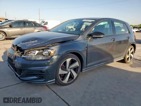 2021 Volkswagen GTI S с VIN 3VW6T7AU5MM008171, выставлен на аукционе Copart как лот 52668045 с пробегом 68 110 миль миль и Списание • Salvage title. История ставок и продаж доступна на DreamBid. Изображение 1.