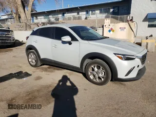 2021 Mazda CX-3 Sport with VIN JM1DKDB79M1515642, listed as a Copart auction lot 44647155 with 37,787 mi miles and Salvage Title. Bid and sale history available at carsss.com. Image 4.