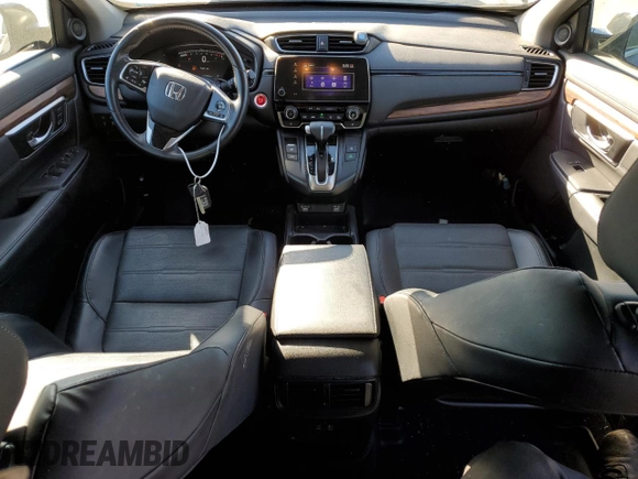 2021 Honda CR-V EX-L with VIN 7FARW2H80ME020658, listed as a Copart auction lot 70383074 with 17,535 mi miles and Salvage Title. Bid and sale history available at DreamBid. Image 8.