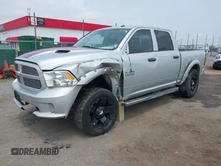 2014 Ram 1500 Express with VIN 3C6RR6KT9EG219721, listed as a IAAI auction lot 42385648 with 168,233 mi miles and . Bid and sale history available at DreamBid. Image 18.