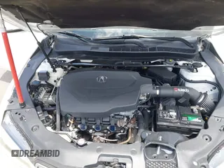 2015 Acura TLX V6 Tech with VIN 19UUB2F56FA015522, listed as a IAAI auction lot 42185190 with 116,965 mi miles. Bid and sale history available at carsss.com. Image 10.