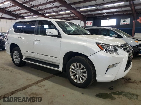 2017 Lexus GX 460 with VIN JTJBM7FX7H5160768, listed as a Copart auction lot 57149465 with 157,773 mi miles and Clean Title. Bid and sale history available at DreamBid. Image 4.
