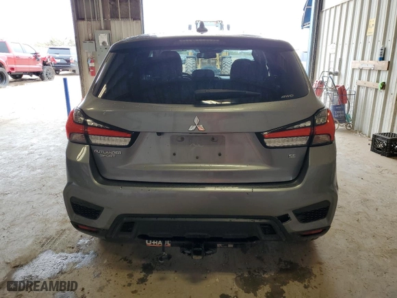 2021 Mitsubishi Outlander Sport ES with VIN JA4ARUAU3MU018231, listed as a Copart auction lot 78941614 with 143,669 mi miles and Salvage Title. Bid and sale history available at carsss.com. Image 6.
