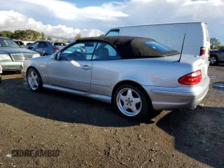 2001 Mercedes-Benz CLK 320/430 with VIN WDBLK70G01T075857, listed as a Copart auction lot 80506854 with 146,542 mi miles and Clean Title. Bid and sale history available at DreamBid. Image 2.