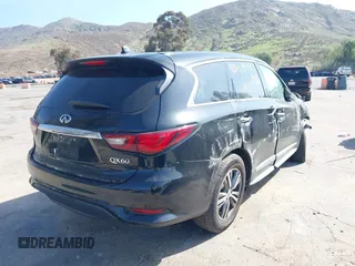 2020 Infiniti QX60 Luxe with VIN 5N1DL0MN2LC519810, listed as a IAAI auction lot 41593542 with Not provided miles and . Bid and sale history available at DreamBid. Image 4.