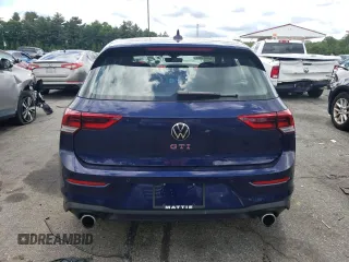 2022 Volkswagen Golf GTI SE with VIN WVW487CD1NW136319, listed as a Copart auction lot 58085044 with 11,856 mi miles and Salvage Title. Bid and sale history available at carsss.com. Image 6.