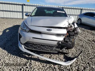 2021 Kia Rio LX with VIN 3KPA24AD0ME422550, listed as a Copart auction lot 77403554 with 12,158 mi miles and Salvage Title. Bid and sale history available at carsss.com. Image 5.