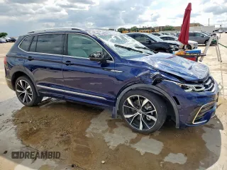 2024 Volkswagen Tiguan SEL R-Line с VIN 3VV4B7AX8RM058000, выставлен на аукционе Copart как лот 56500035 с пробегом 8 572 миль миль и Списание • Salvage title. История ставок и продаж доступна на DreamBid. Изображение 4.