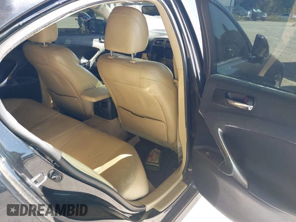 2006 Lexus IS 250 z VIN JTHBK262865022586, wystawiony jako IAAI lot #42299794 z przebiegiem 215 118 mil mil oraz . Historia ofert i sprzedaży dostępna na DreamBid. Obrazek 8.