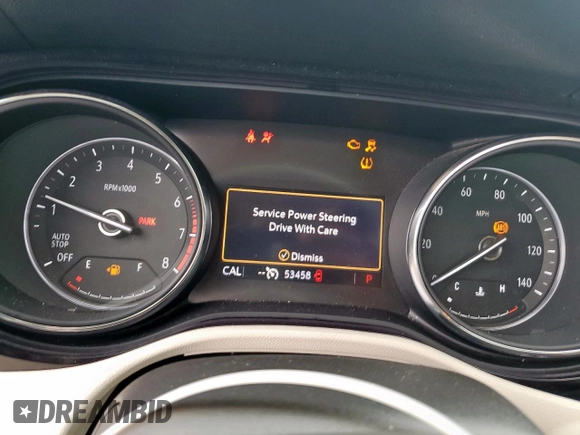 2021 Buick Encore GX Essence with VIN KL4MMFSL6MB179911, listed as a Copart auction lot 59385895 with 53,458 mi miles and Salvage title. Bid and sale history available at DreamBid. Image 9.