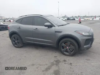 2020 Jaguar E-PACE Checkered Flag Edition with VIN SADF12FX5L1Z87737, listed as a IAAI auction lot 41693995 with 52,100 mi miles. Bid and sale history available at carsss.com. Image 13.