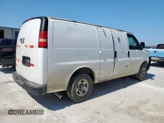 2007 Chevrolet Express Cargo z VIN 1GCFG15X871251452, wystawiony jako Copart lot #60542685 z przebiegiem 278 825 mil mil oraz Szkoda całkowita • Salvage title. Historia ofert i sprzedaży dostępna na DreamBid. Obrazek 3.