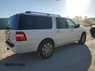 2012 Ford Expedition EL Limited with VIN 1FMJK2A51CEF62397, listed as a Copart auction lot 76244884 with 124,881 mi miles and Salvage Title. Bid and sale history available at carsss.com. Image 3.