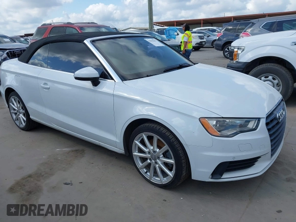 2015 Audi A3 1.8T Premium with VIN WAU6CLFF8F1121096, listed as a IAAI auction lot 42038667 with 178,994 mi miles. Bid and sale history available at carsss.com. Image 1.