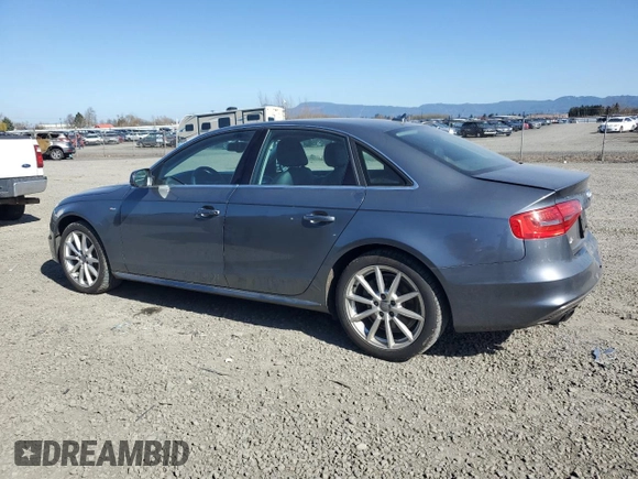 2014 Audi A4 Premium Plus with VIN WAUFFAFL9EN024238, listed as a Copart auction lot 47999085 with 64,774 mi miles and Salvage Title. Bid and sale history available at carsss.com. Image 2.