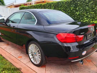 2015 BMW 4 Series 435i xDrive with VIN WBA3T7C56FPW79760, listed as a Copart auction lot 81819524 with 95,605 mi miles and Salvage Title. Bid and sale history available at carsss.com. Image 3.